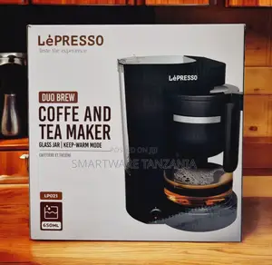 Lepresso Lp021 Duo Brew Coffee Tea Maker - 650ml, Keep-Warm Mode
