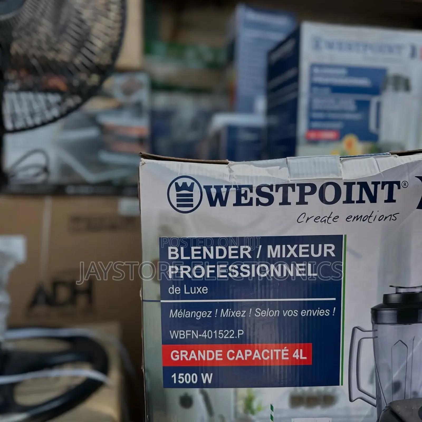 Westpoint Commercial Heavy Duty Blender 4.0l (Wbfn-401522.p)