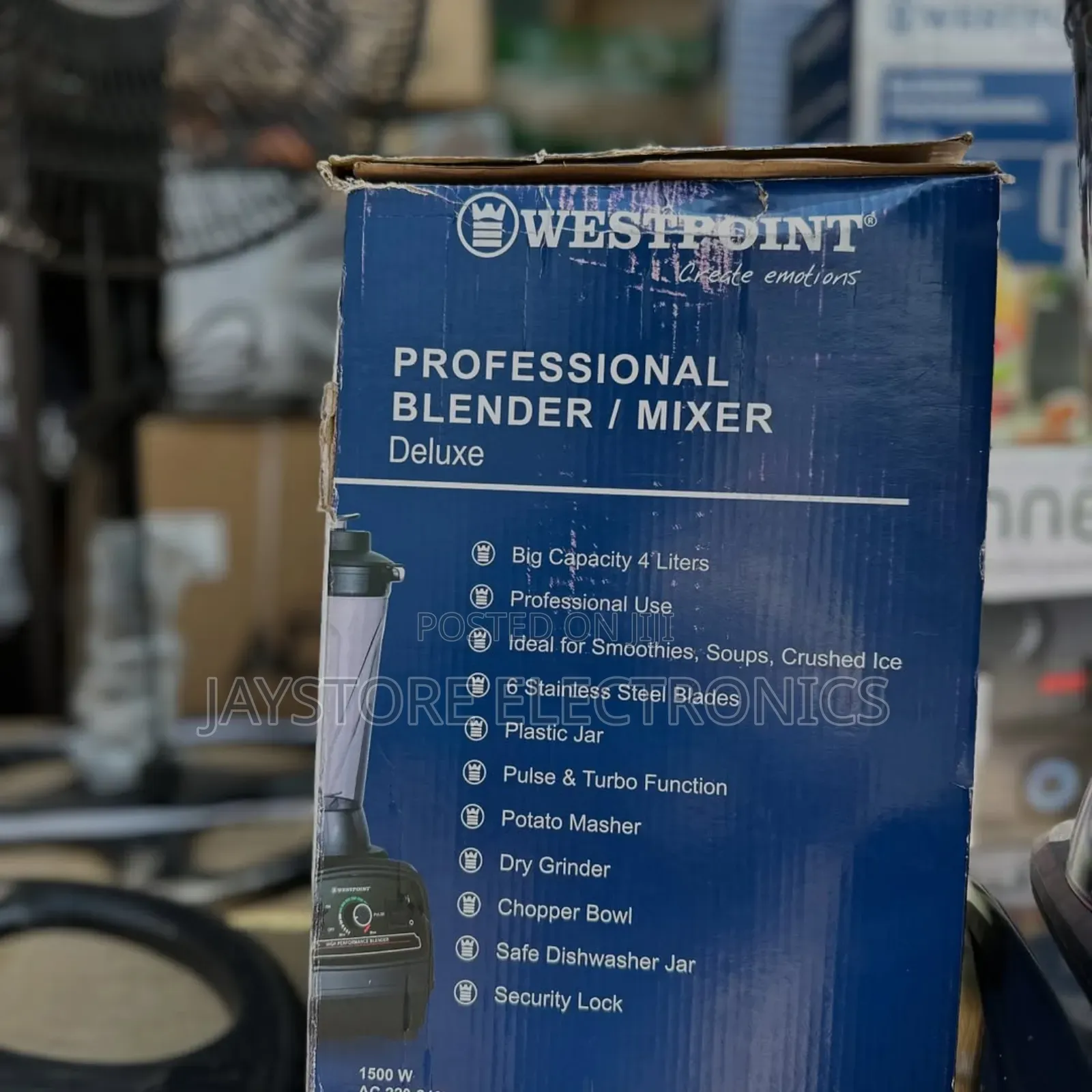 Westpoint Commercial Heavy Duty Blender 4.0l (Wbfn-401522.p)