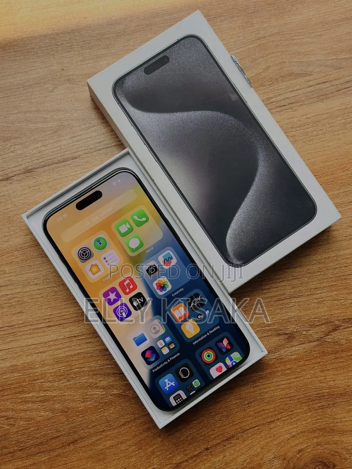 New Apple iPhone 15 Pro Max 256 GB Black