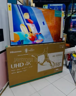Hisense Smart TVS Available
 50" Smart Tv — TSH 680,000