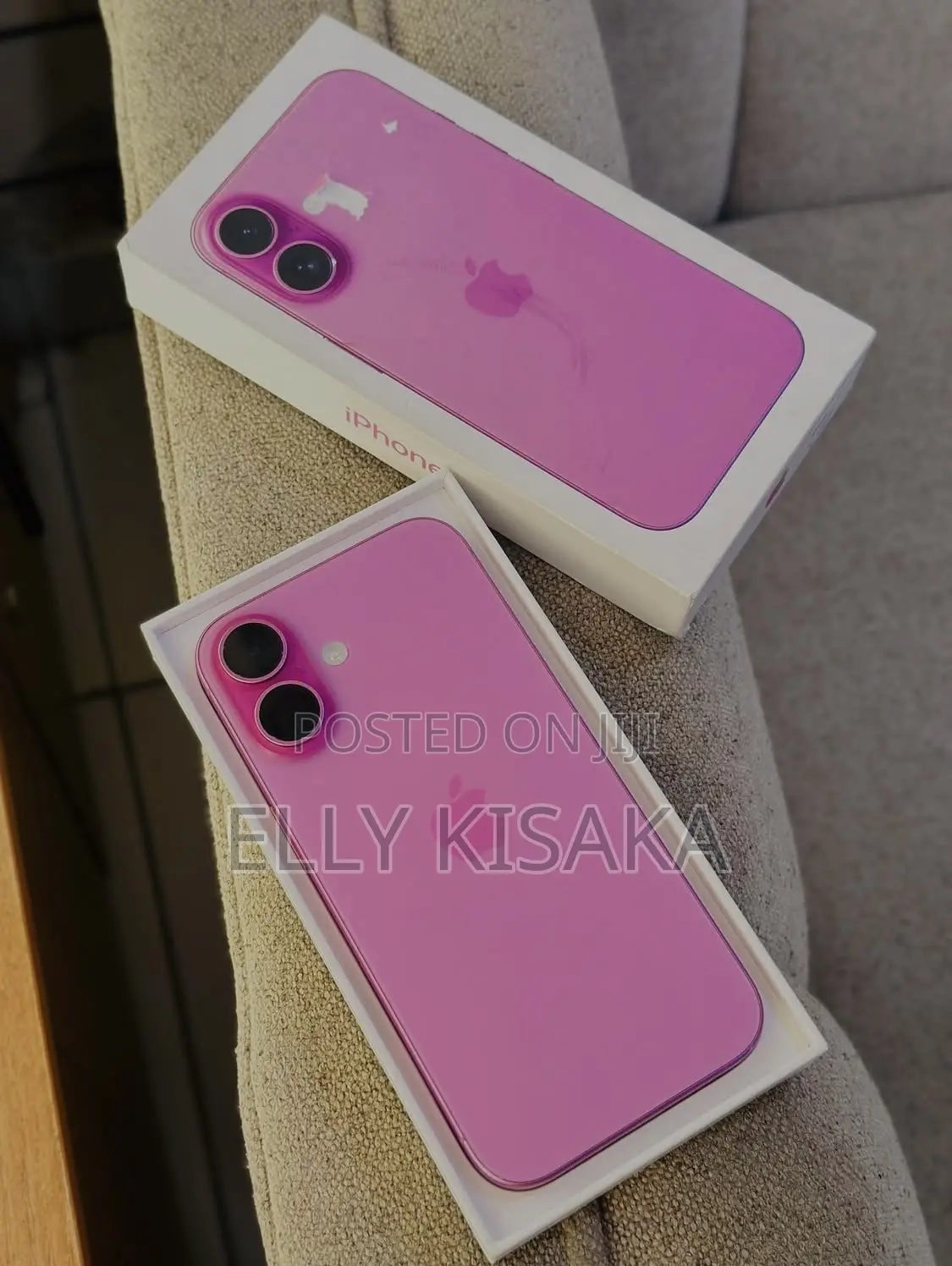 New Apple iPhone 16 128 GB Pink