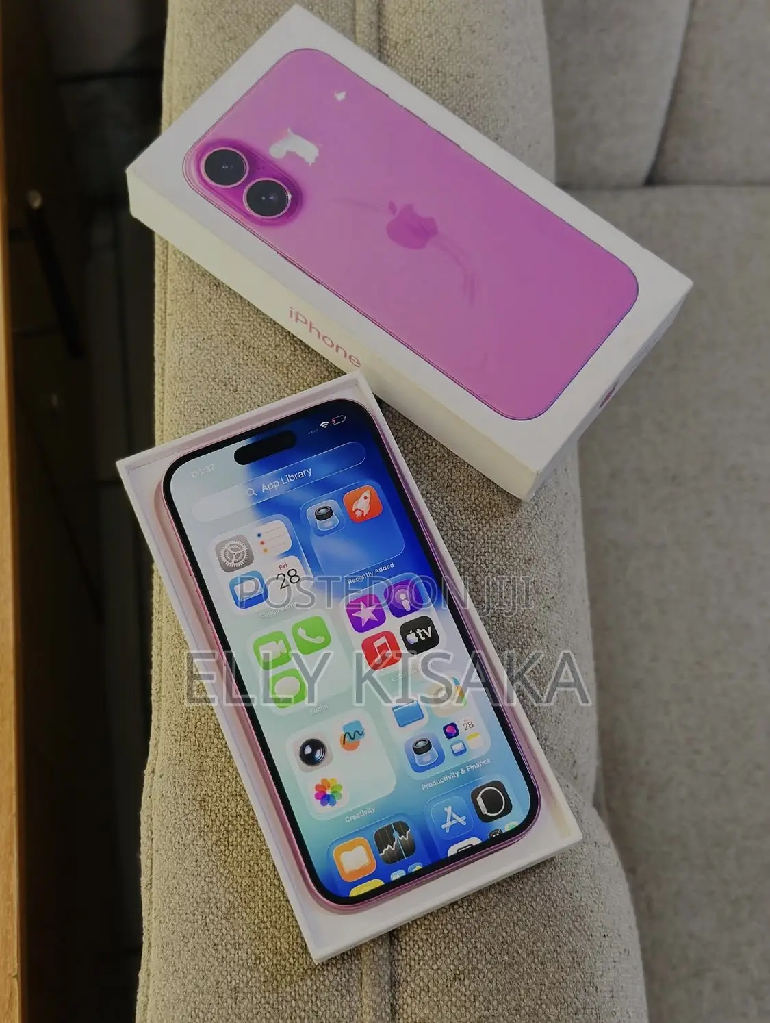 New Apple iPhone 16 128 GB Pink