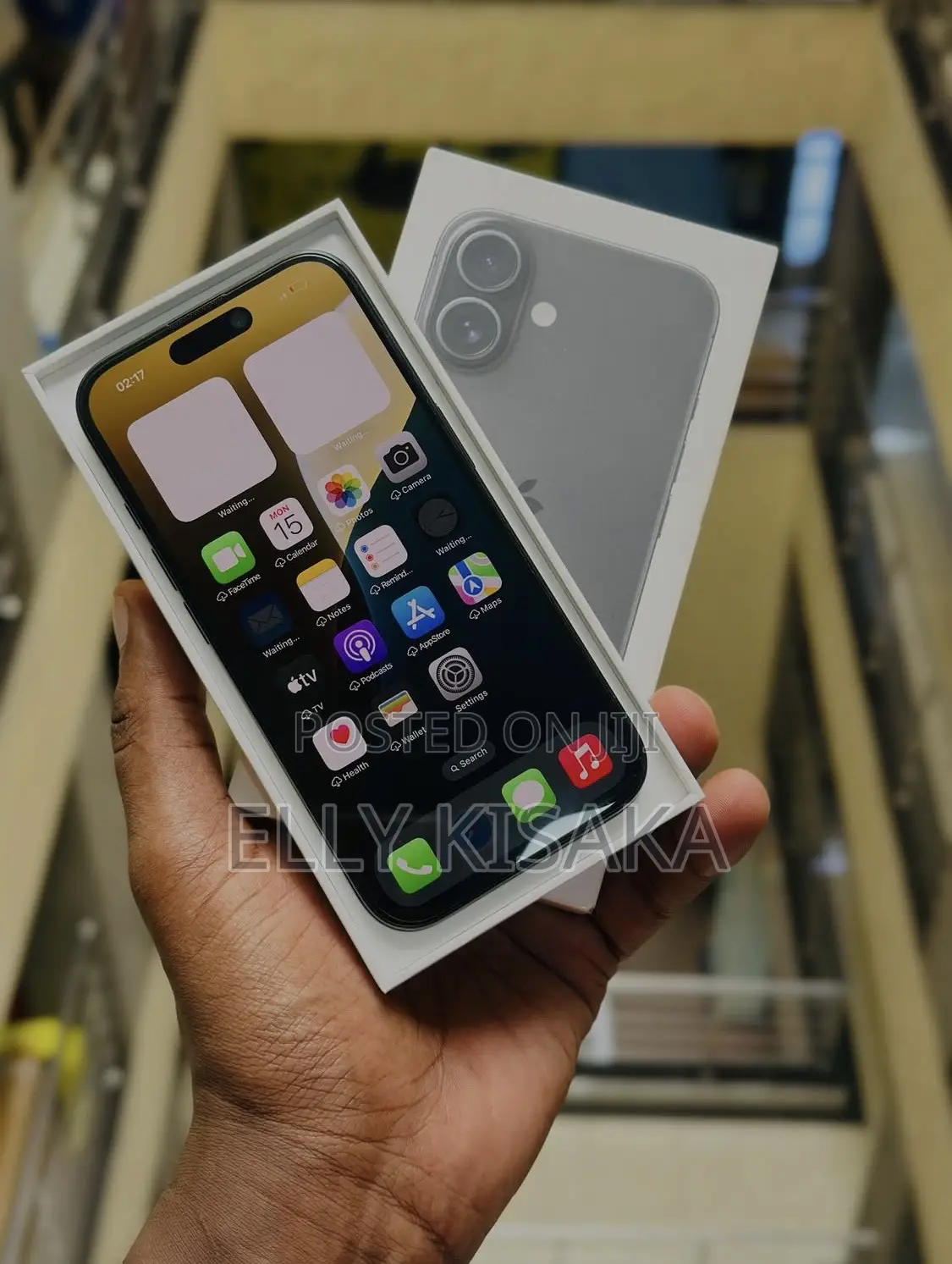 New Apple iPhone 16 128 GB Black