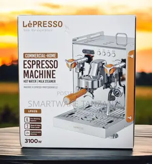 Lepresso Lp029 Commercial Espresso Machine 3100w - Hot Water Steam