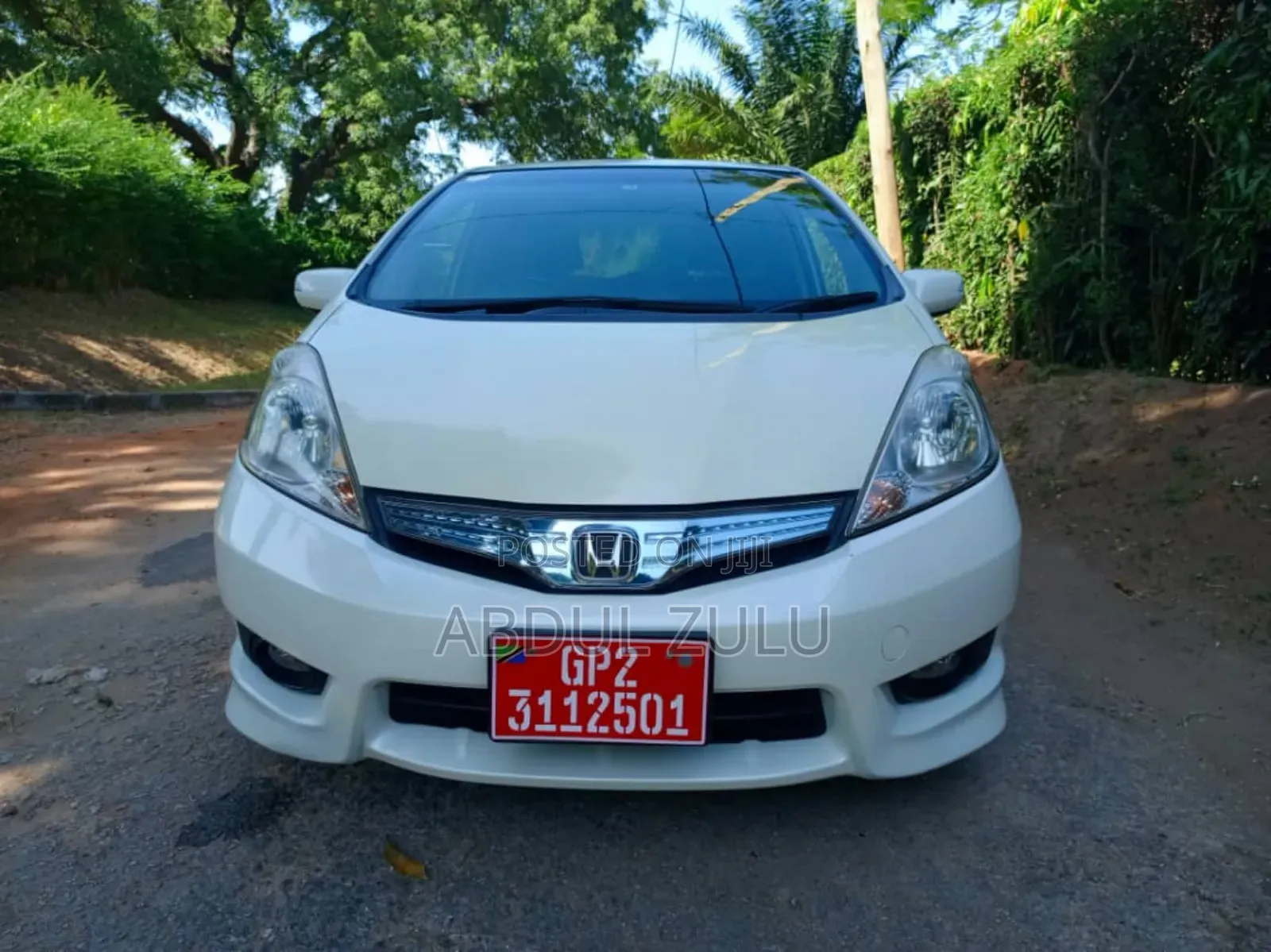 Honda Fit 2012 White