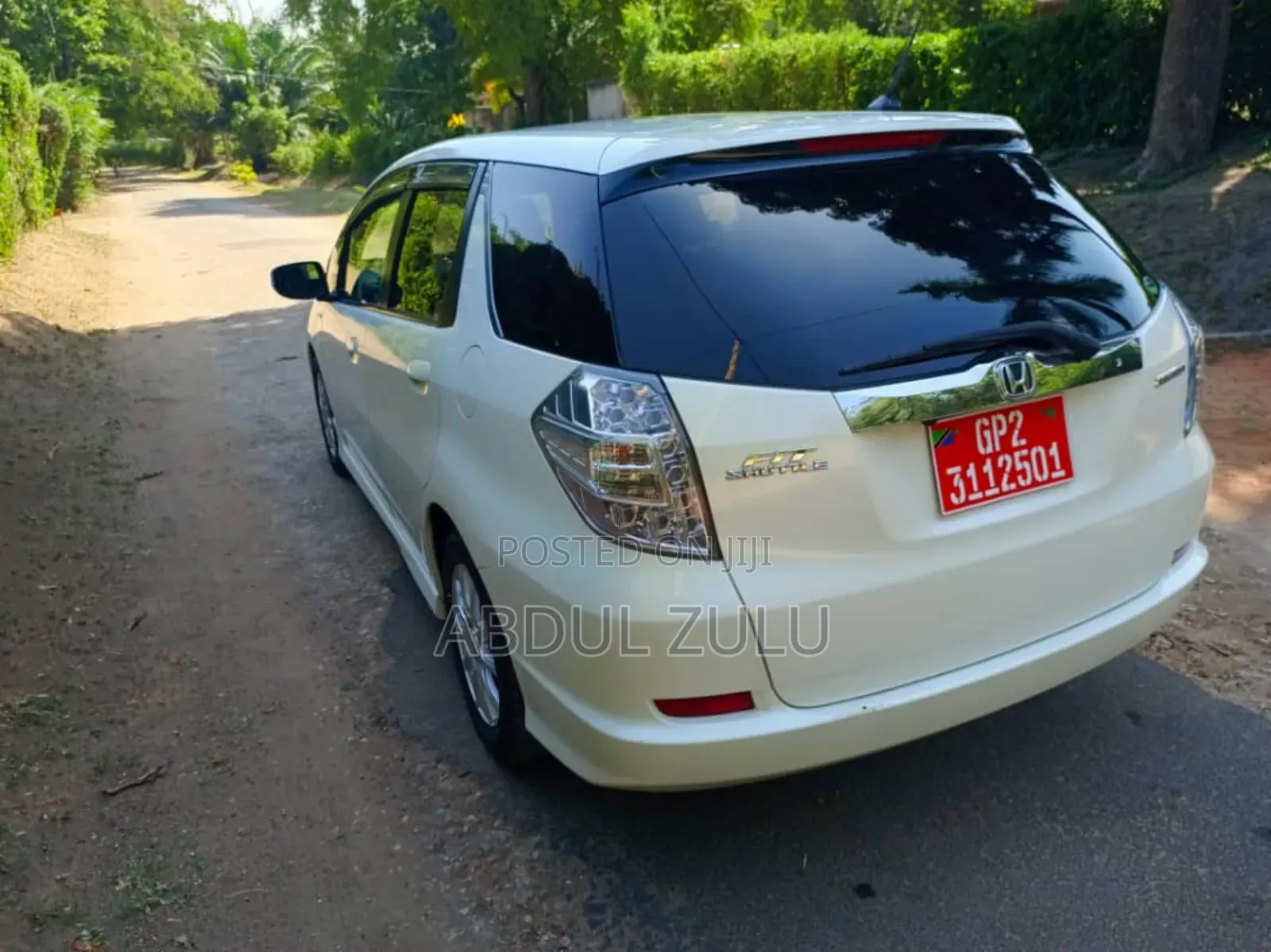 Honda Fit 2012 White