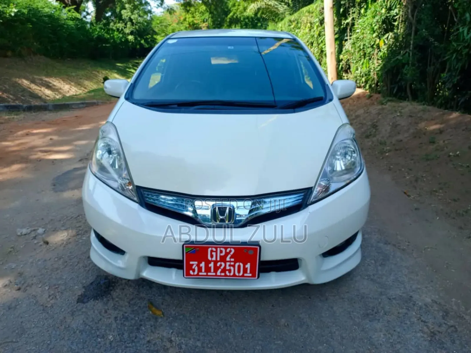 Honda Fit 2012 White