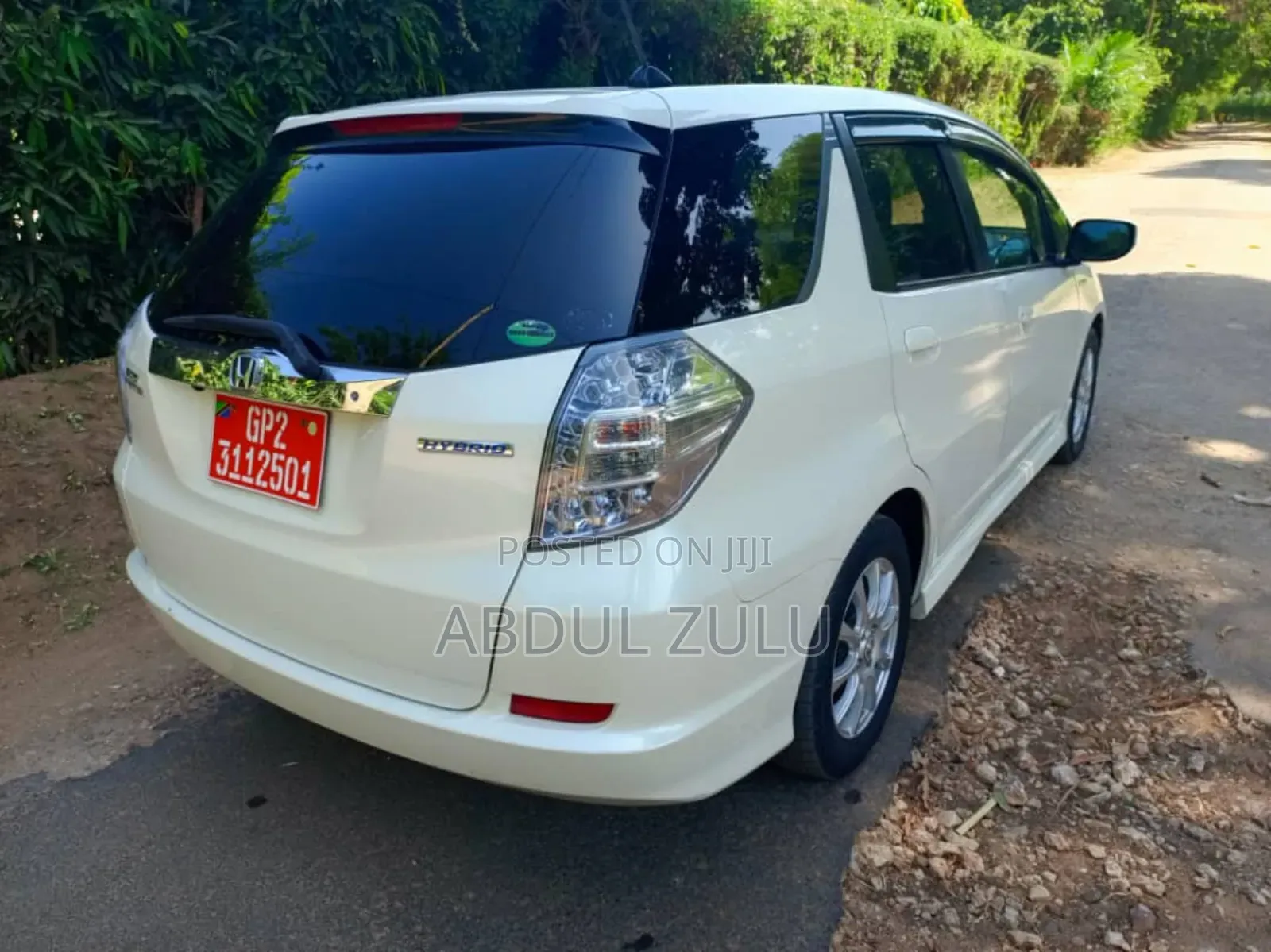Honda Fit 2012 White