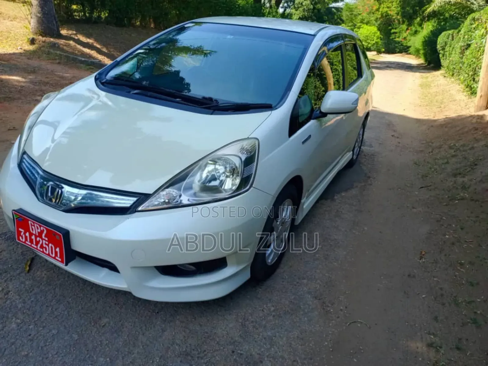 Honda Fit 2012 White