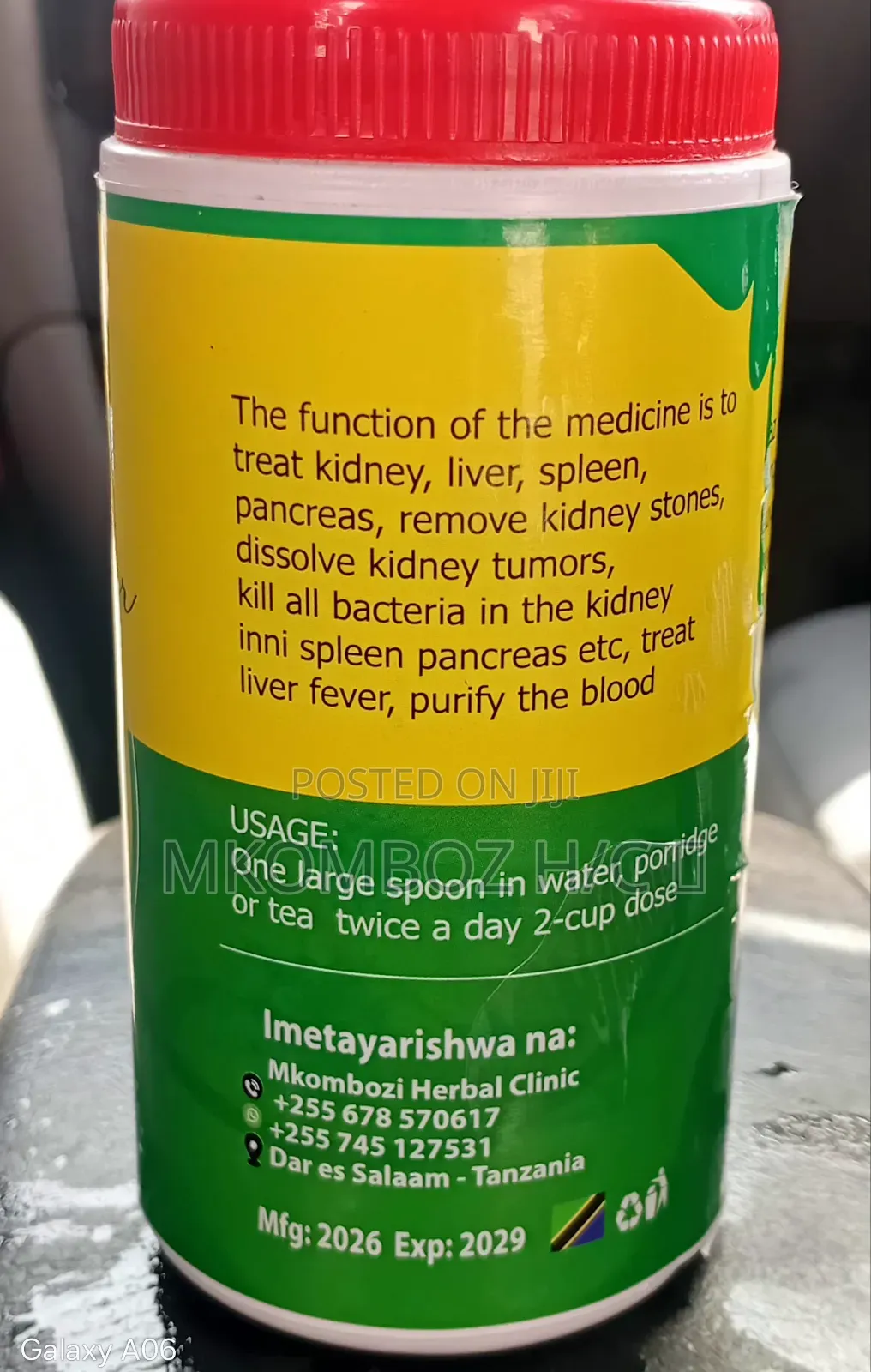 Tysir Powder, Tibu Figo Safisha Damu Dialysis Kwaheri, Tumia Kopo 2