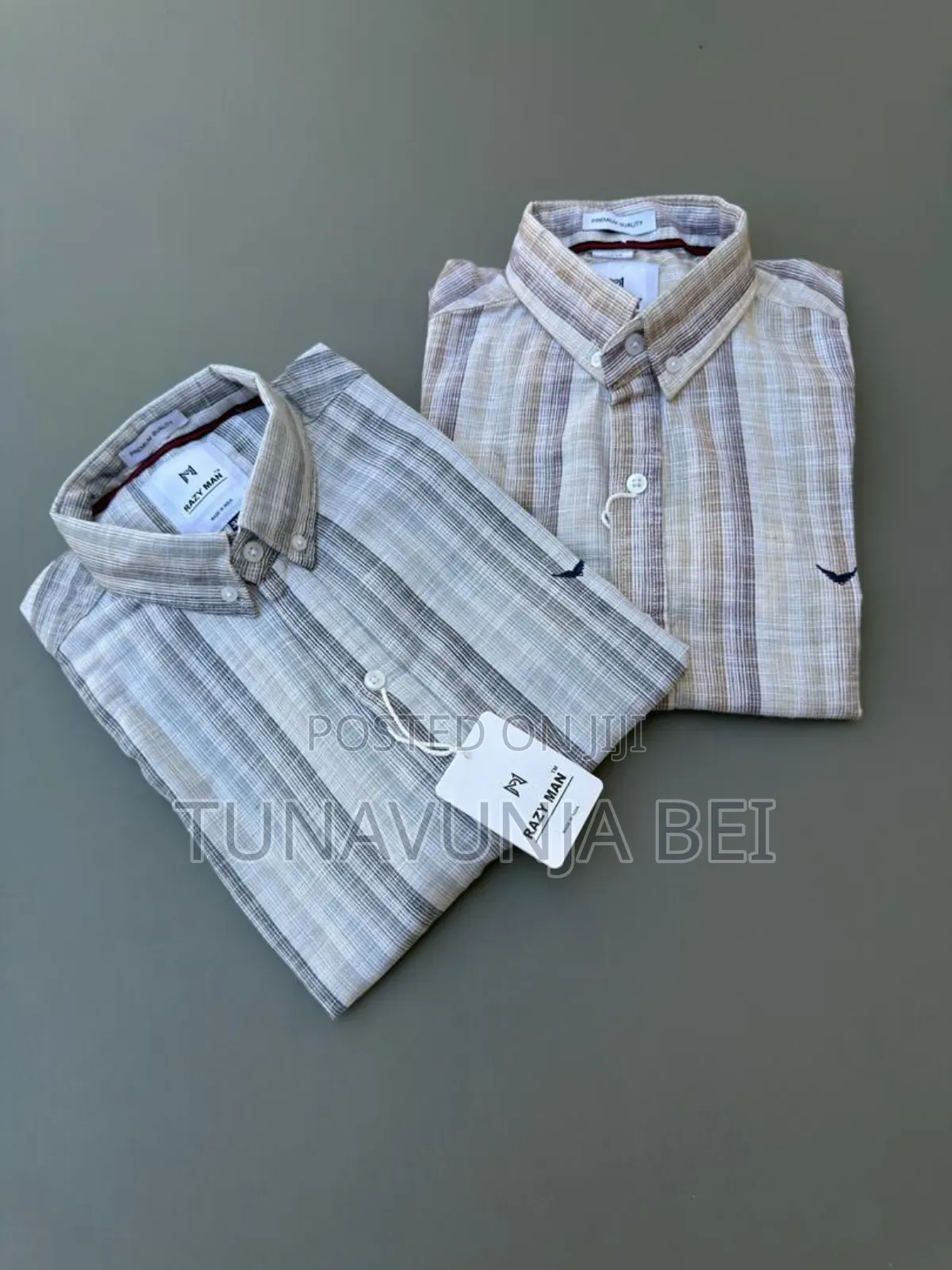Stripes Linen Shirts 