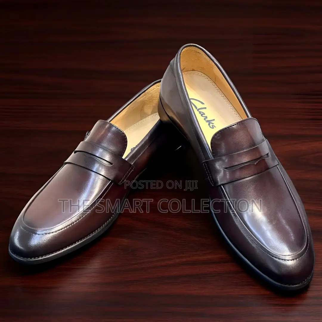 Clarks Moccasins (Black and Coffee Brown)