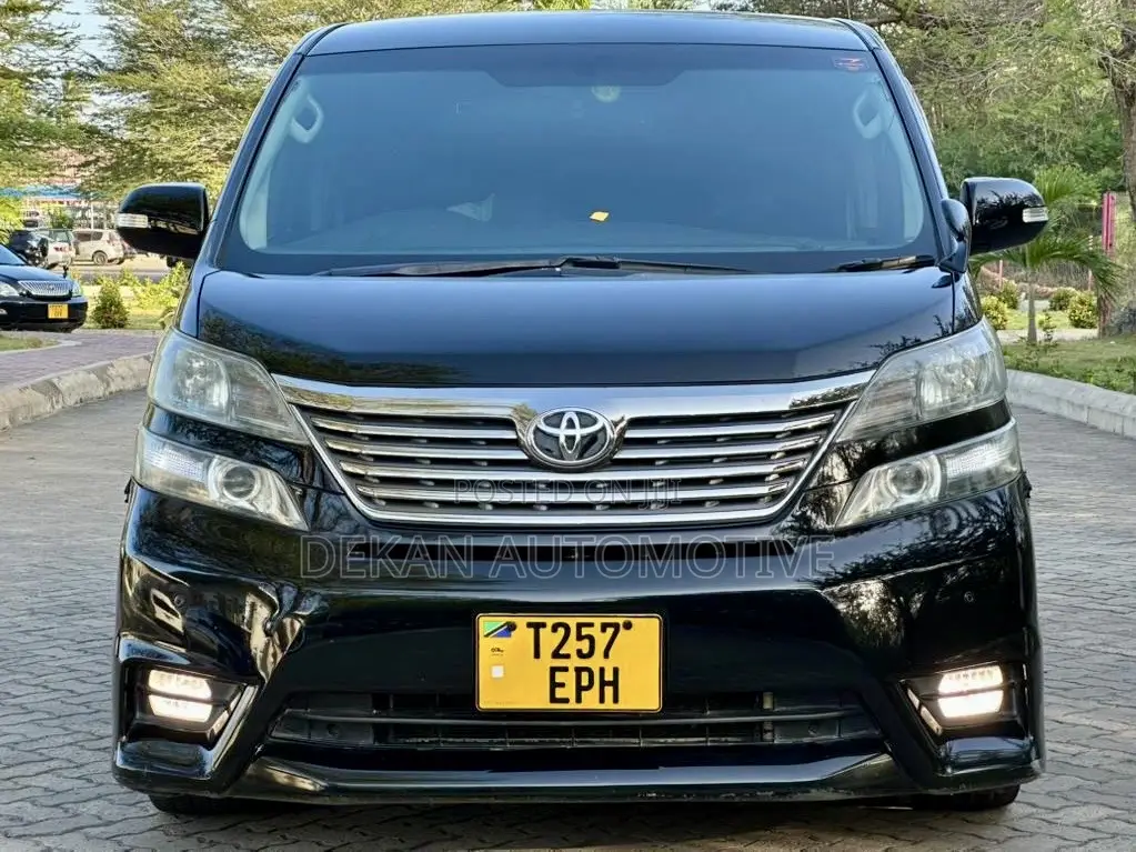 Toyota Vellfire 2012 Black