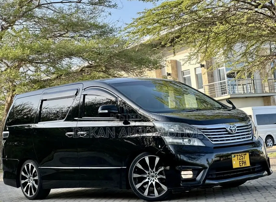 Toyota Vellfire 2012 Black