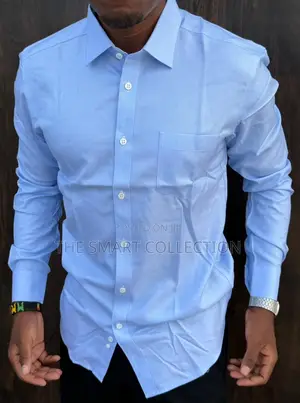 Dark Blue Plain Shirt