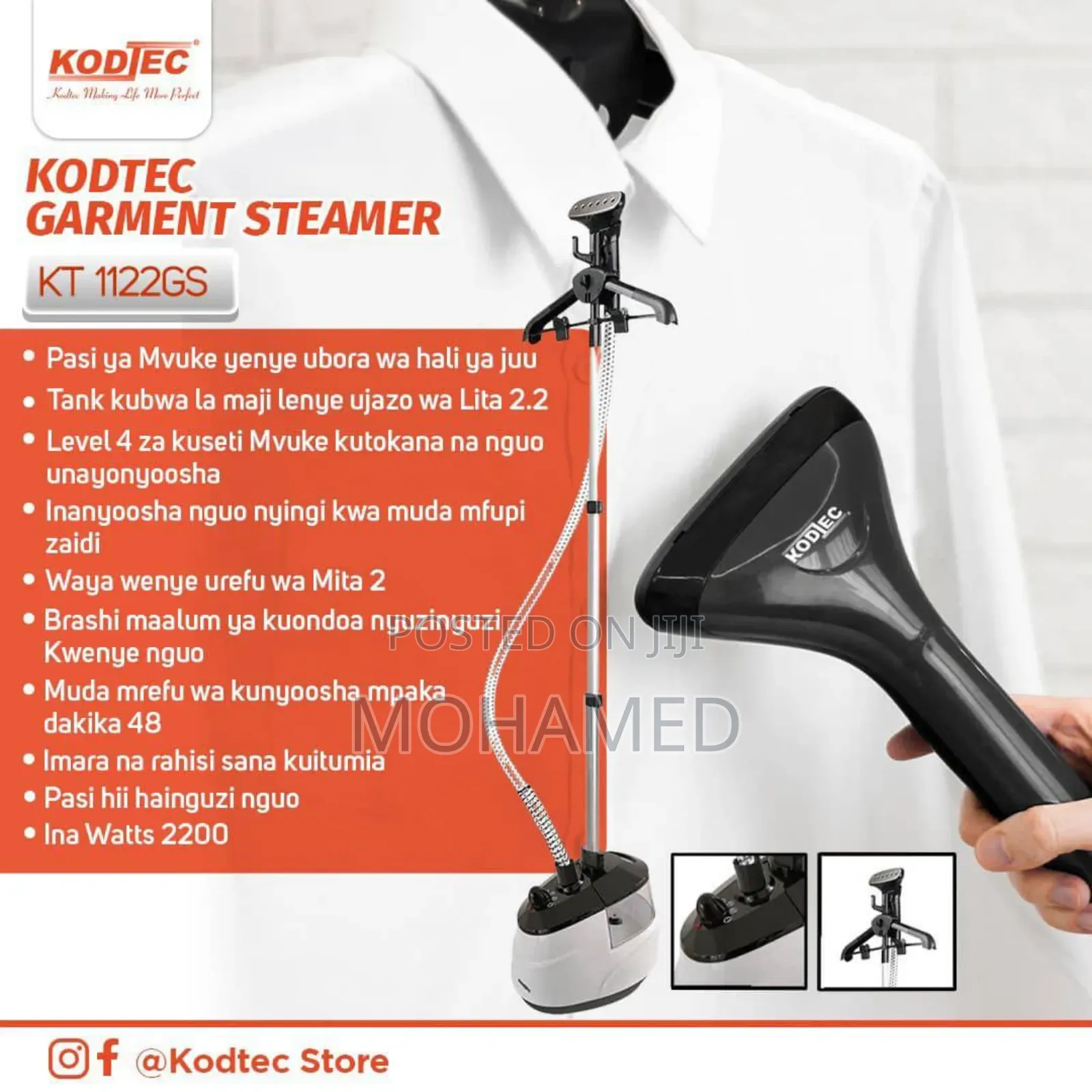 Kodtec Garment Steamer