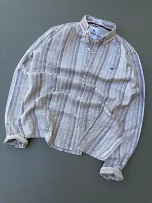 Stripes Linen Shirts for Gentleman