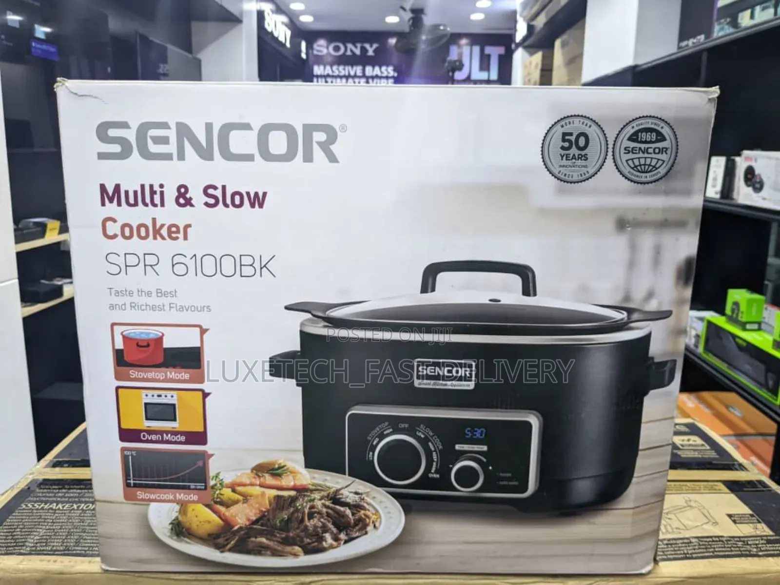 Sencor SPR 6100bk Multi and Slow Cooker 5.5 Liters