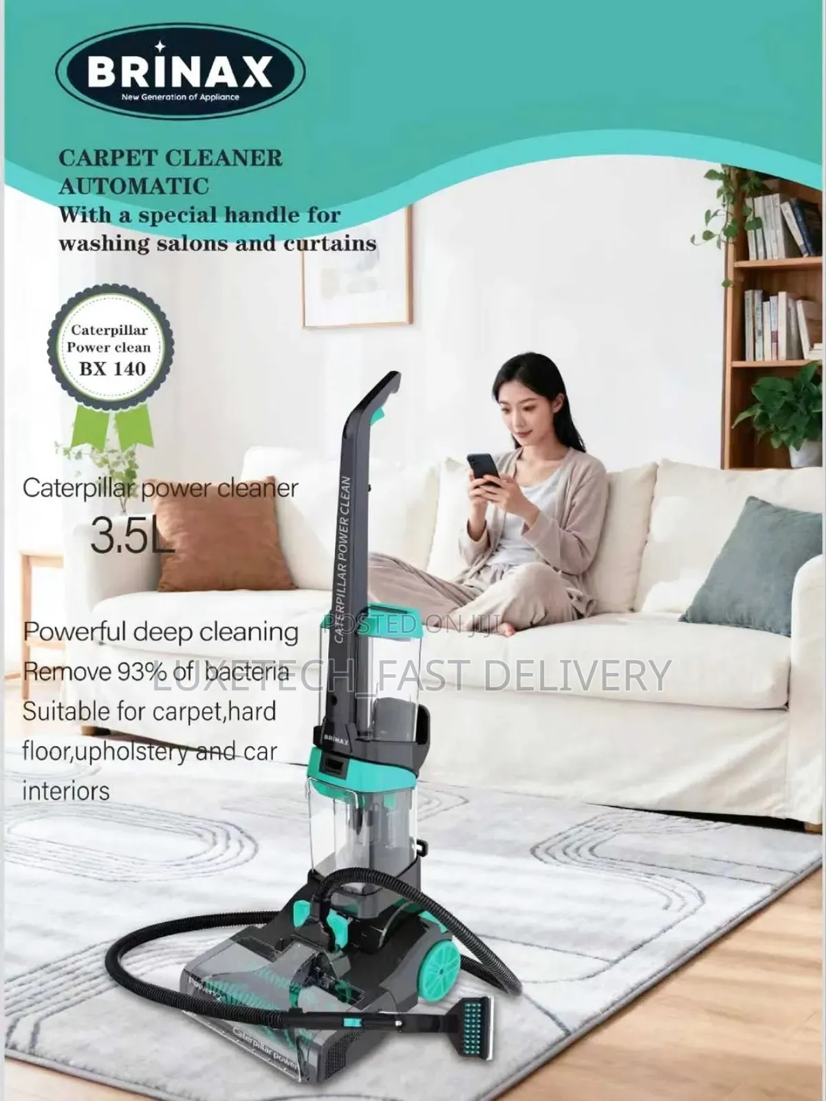 Brinax Automatic Carpet Cleaner