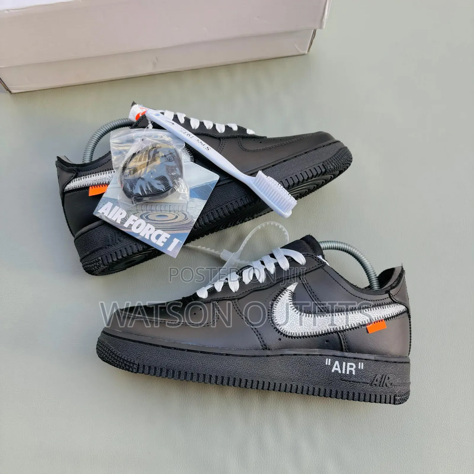 Men's Leather Shoes Airforce Original Kabisa