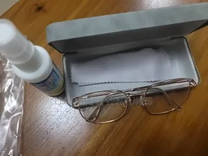 Rose Gold Color Titanium Frames +Anti Blue ,U.V Protection Glasses