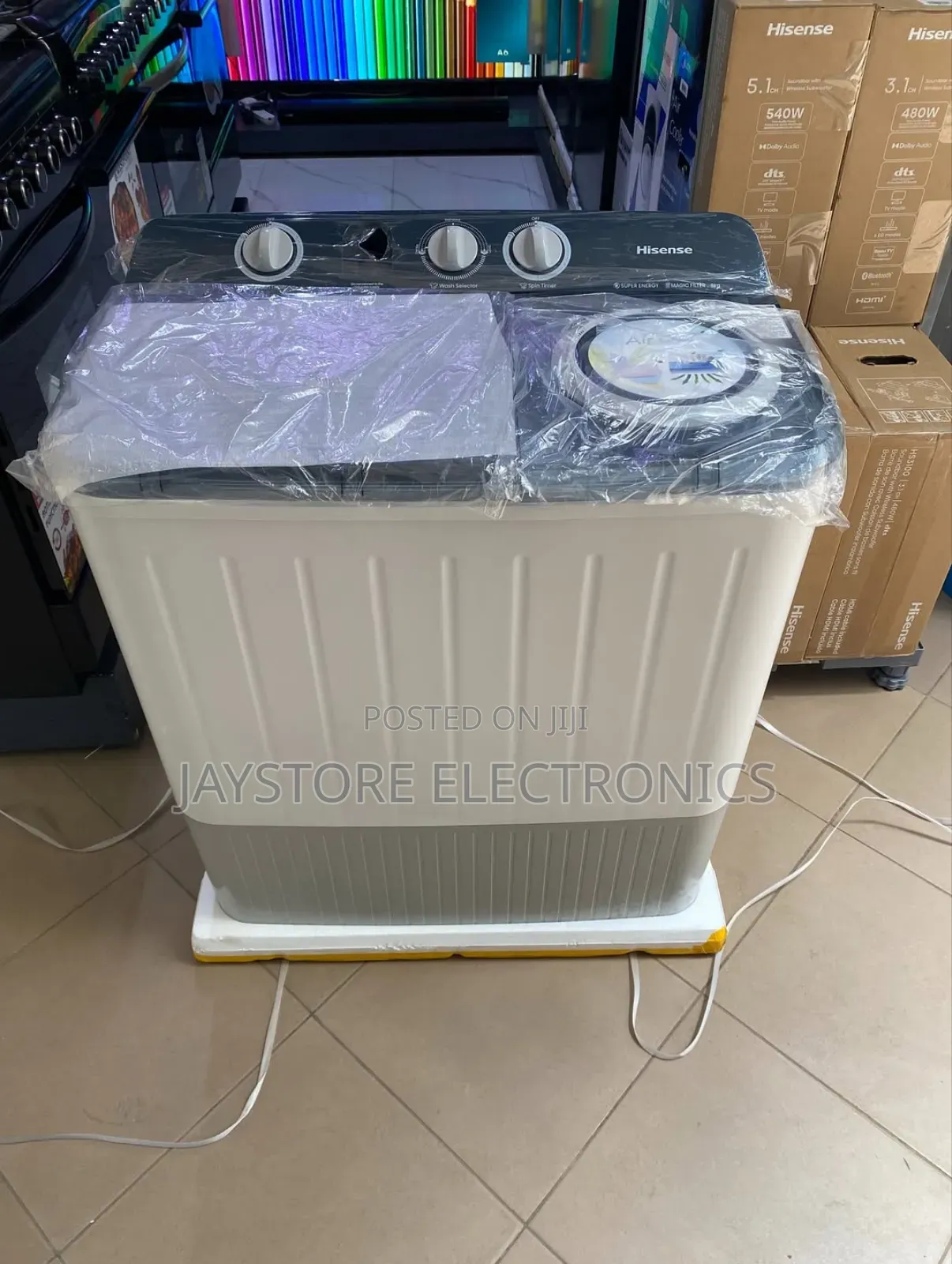 Hisense Manual Washing Machines (Twin Tub)