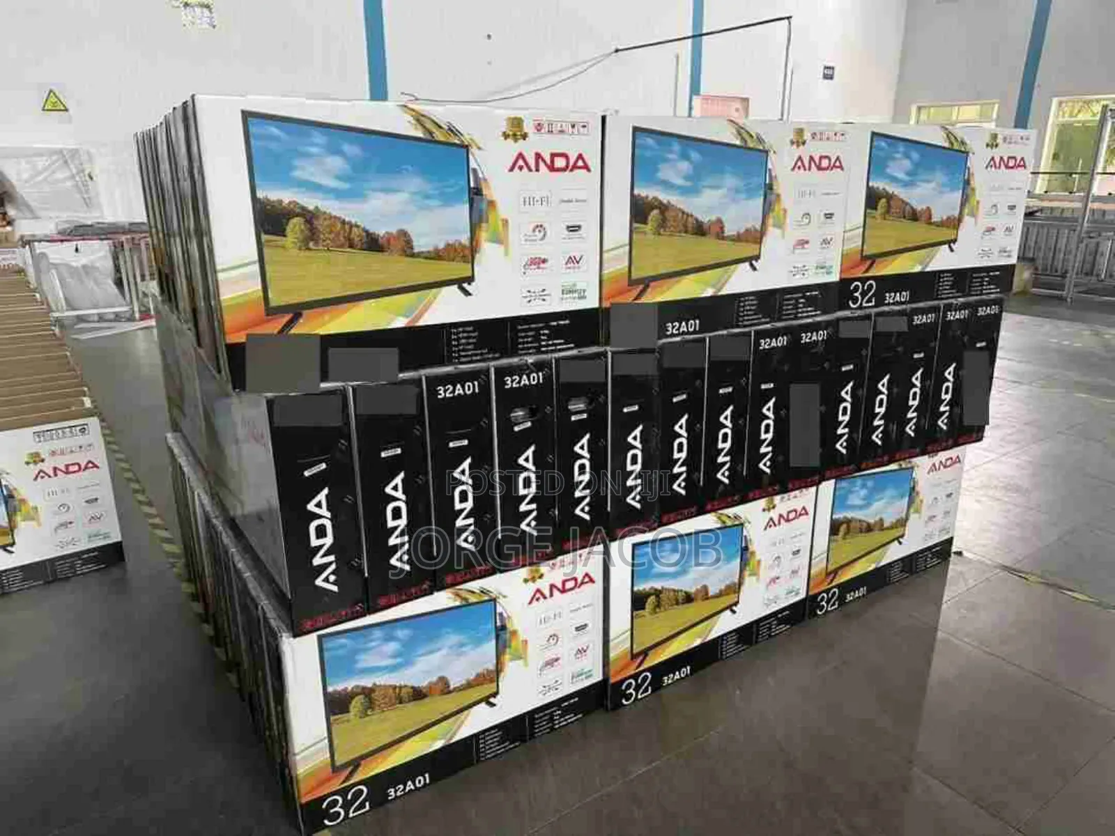 Anda 32-Inch Led Tv, Model 32a01.