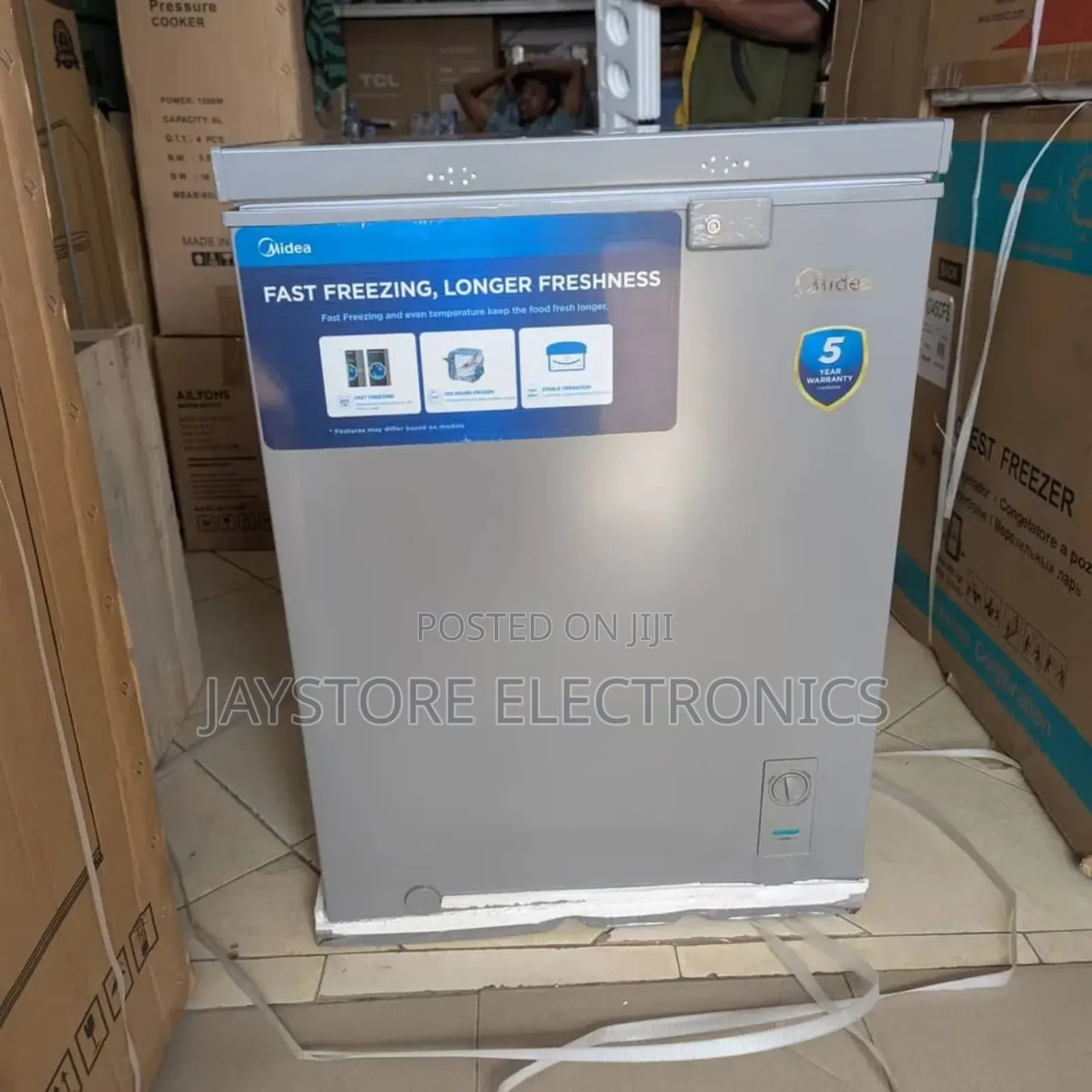 Midea Chest Freezer Zinapatikana
● 150 L — 450,000
● 200 L — 550,000