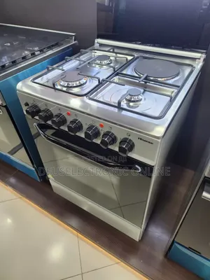 Hisense Cooker Hf631gees
3 Gas Hobs+1 Electric Plate Size: 60x60