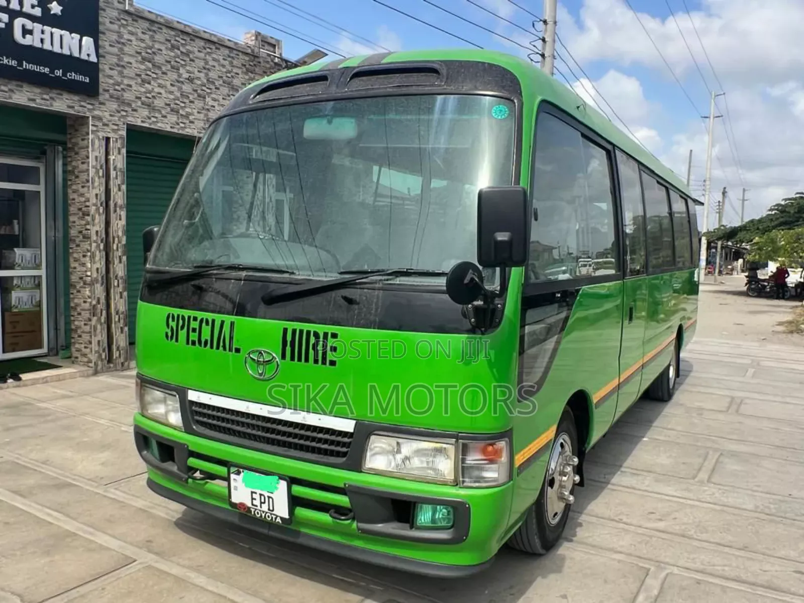 Toyota Coaster 2004 Green