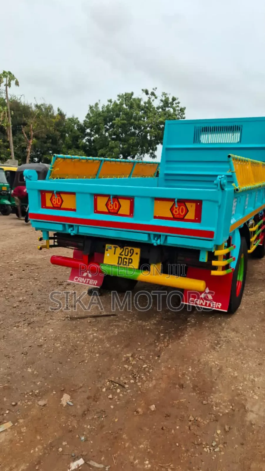 Mitsubishi Canter Tipper 1998 Blue