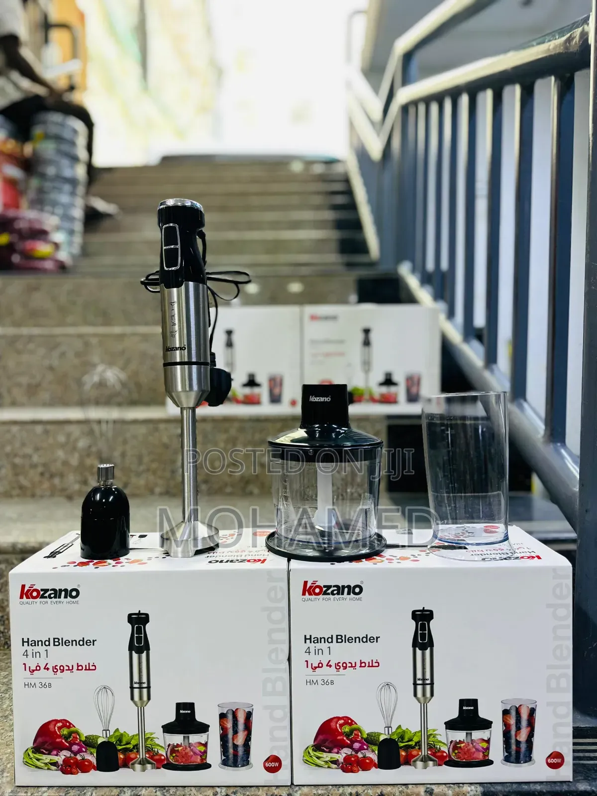  Kozano Hand Blender 4 in 1 – Original