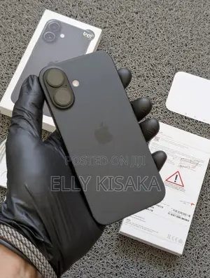 New Apple iPhone 16 128 GB Black