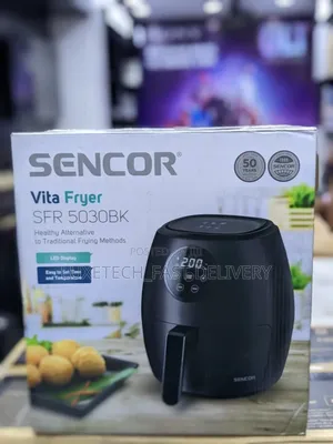 Sencor Vita Air Fryer 3.5 Litres With Led Display SFR 5030bk