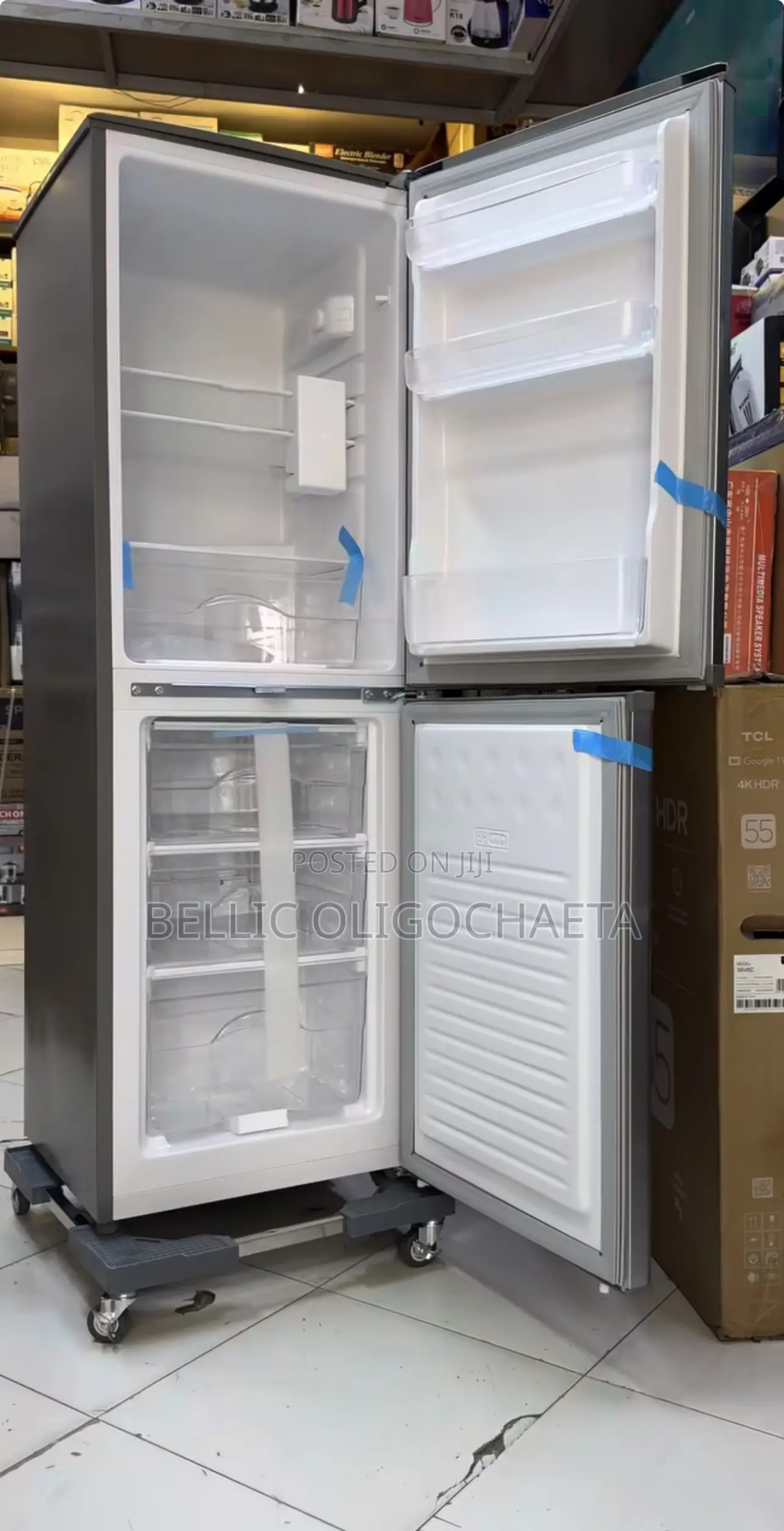 Roch Double Door Fridge Lita 160