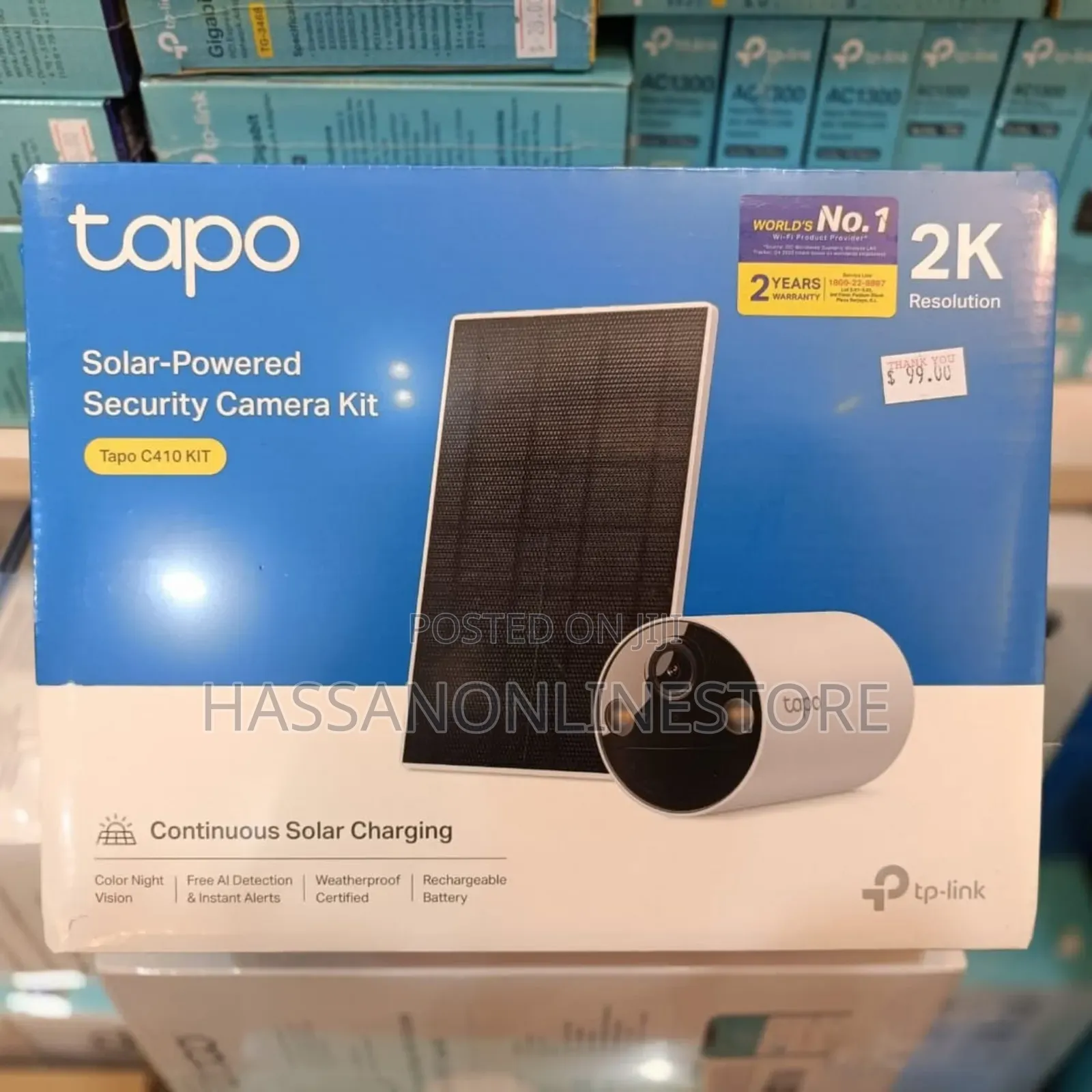 Tp-Link Tapo C410 Kit Solar-Powered Security Camera Kit