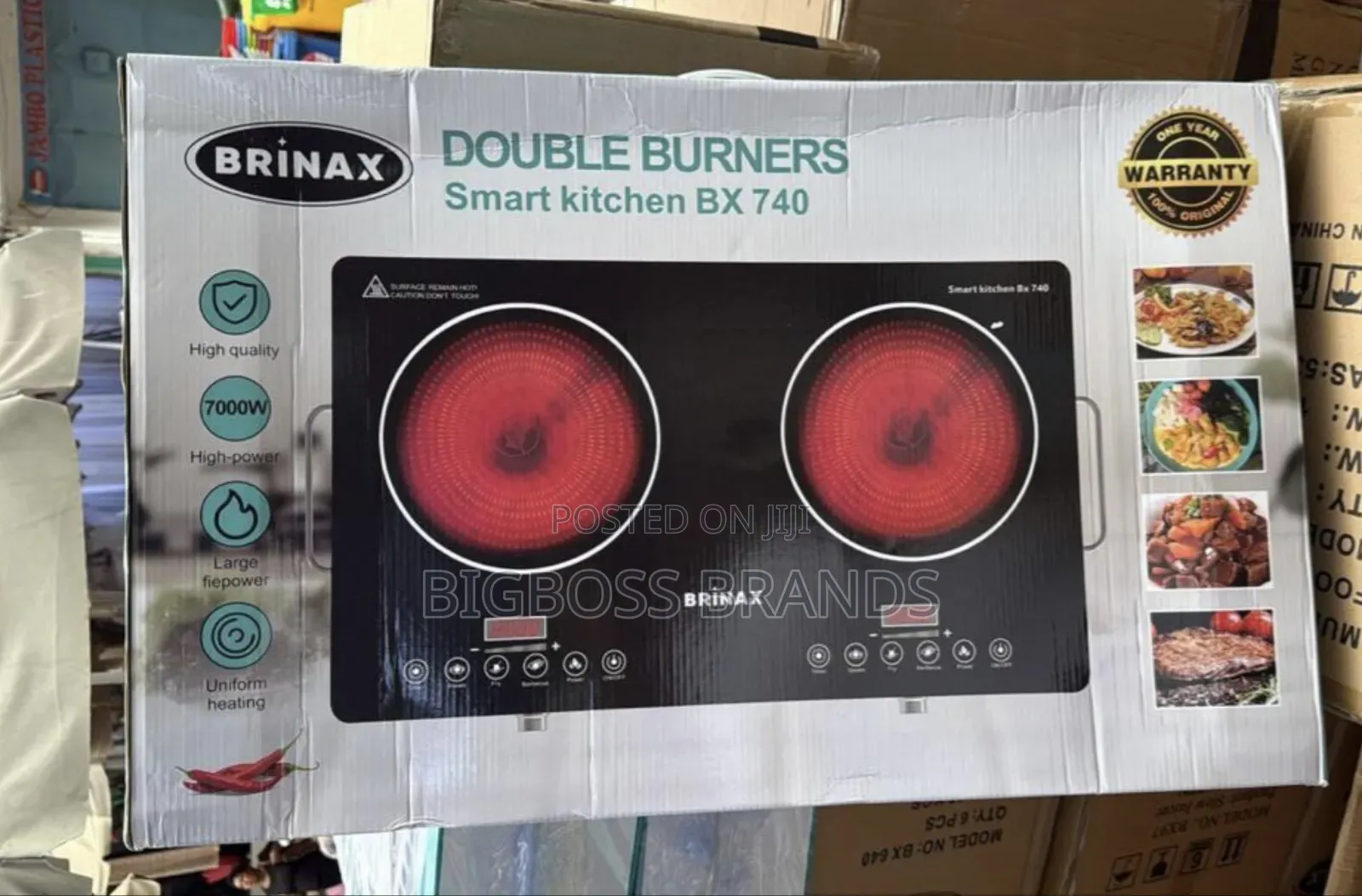 Brinax Infrared Cooker Plates 2