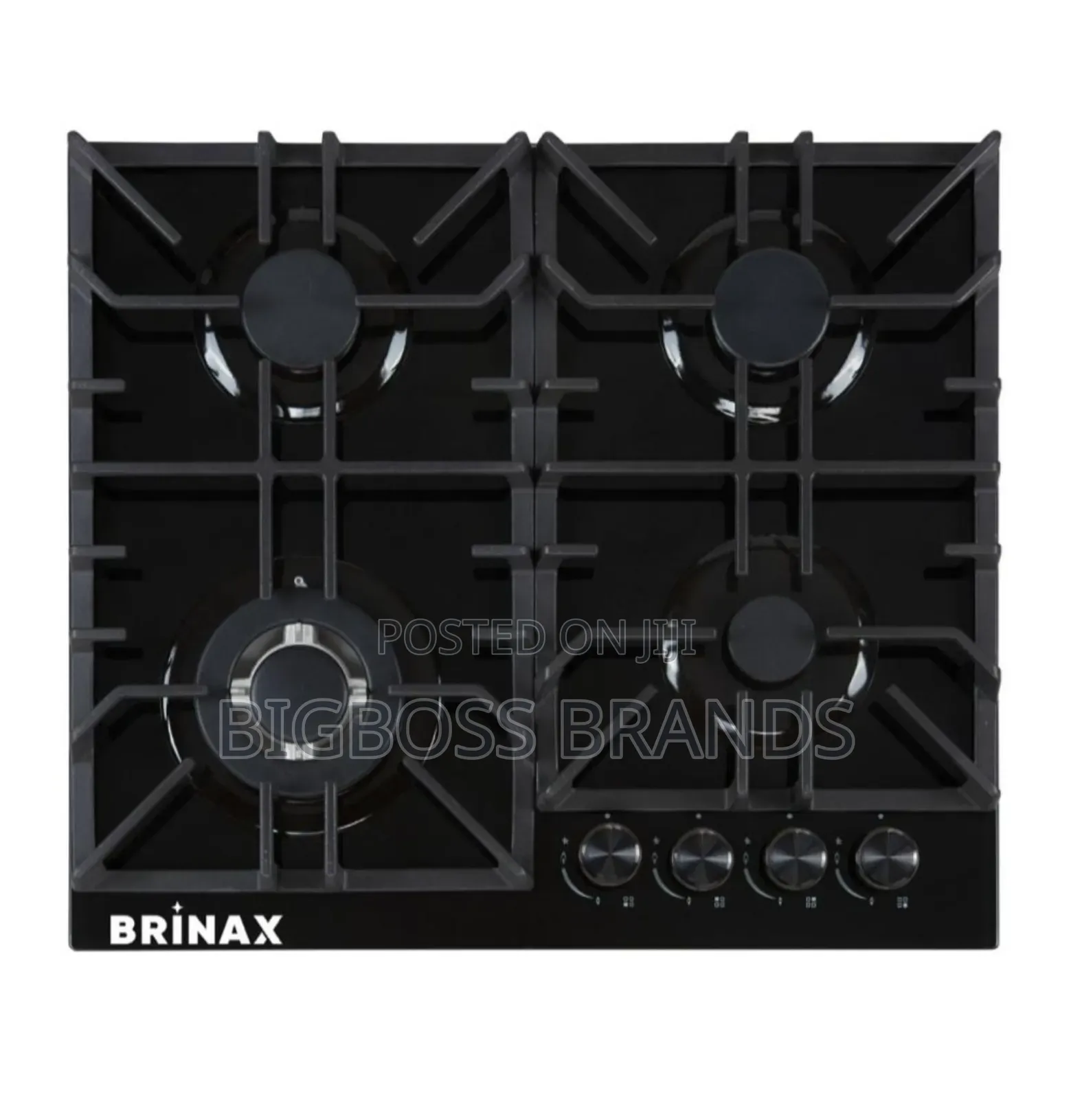 Brinax Deluxe Cooker
Big Bx 2005
4 Gas Burners
Top Glass
Auto Ignition
