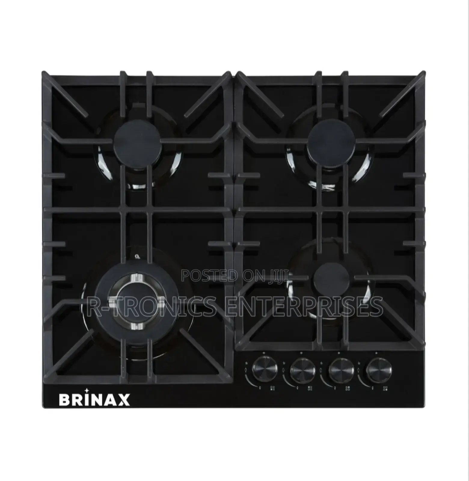 Brinax Deluxe 4-Burner Built-in Gas Cooker