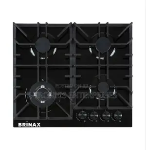 Brinax Deluxe 4-Burner Built-in Gas Cooker