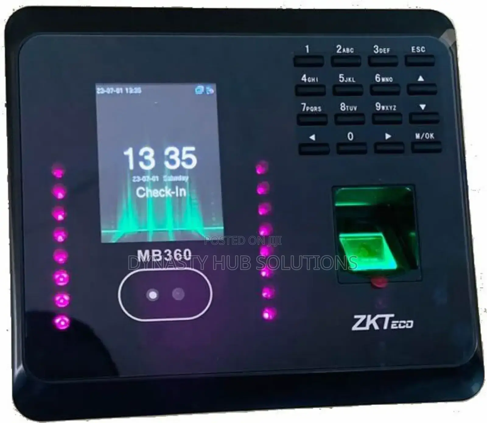 Mb360 Zkteco Time Attendance Without Battery