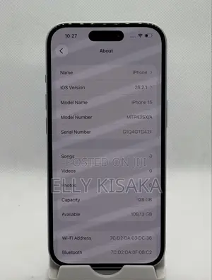 New Apple iPhone 15 128 GB White