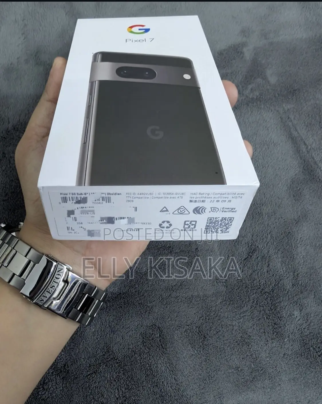 New Google Pixel 7 128 GB Black