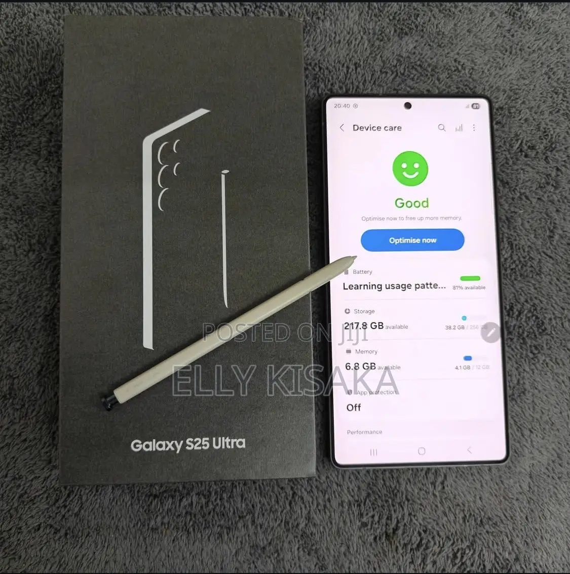 New Samsung Galaxy S25 Ultra 256 GB Black