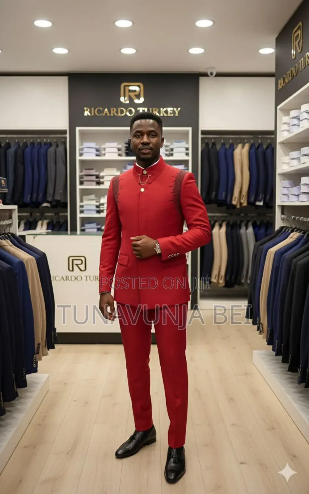 Ricardo Turkey  Material Kaundaa Suit Classic
