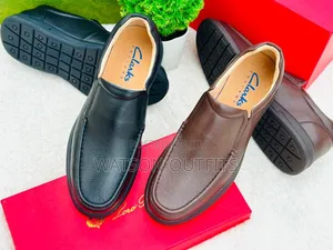 Men's Leather Shoes Most Likely Very Smart Clarks