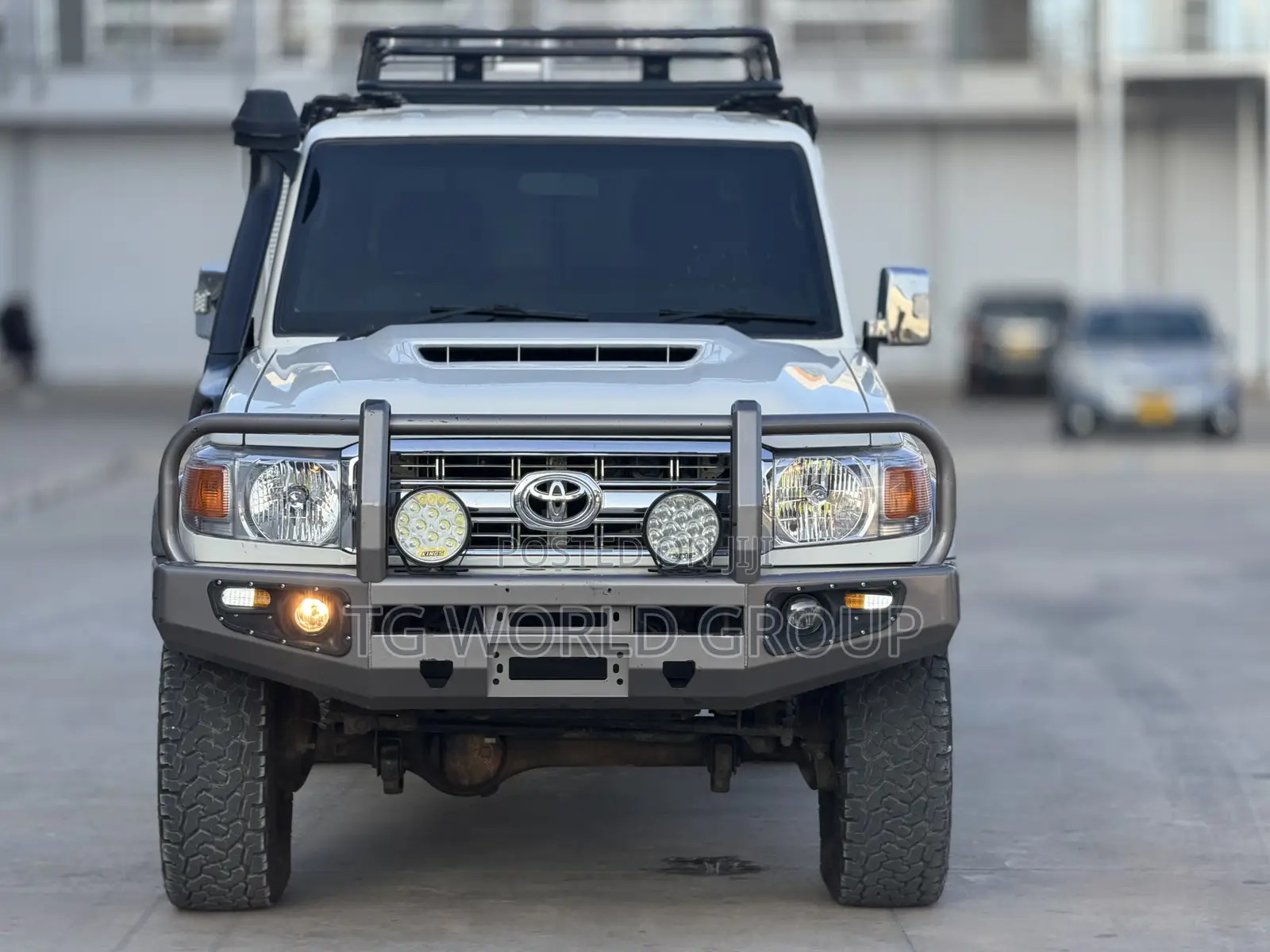 Toyota Land Cruiser 79 Series 2019 White