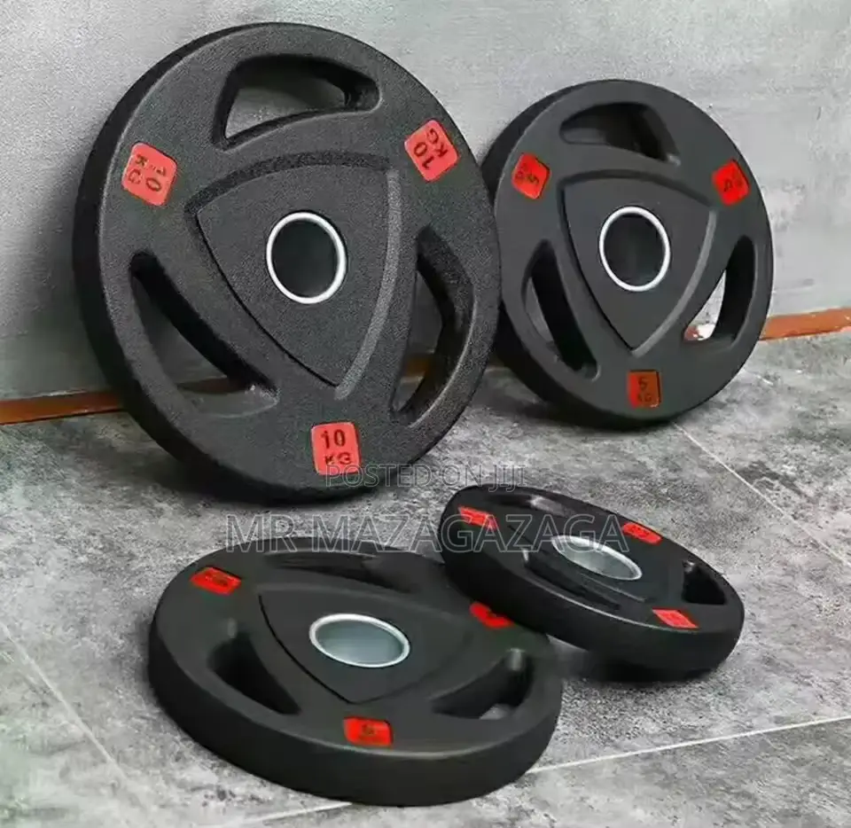 25kg Rubber Weight Plates Pair