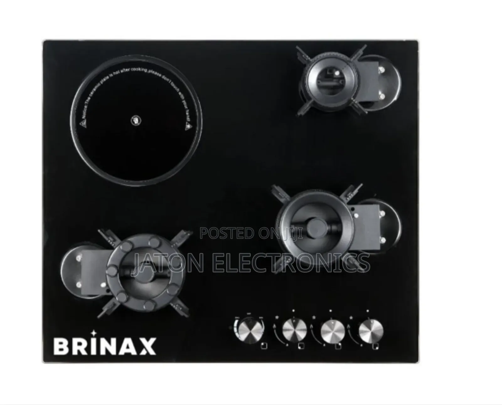 Brinax Deluxe Cooker
Big Bx 2004
3 Gas Burners N 1 Electric Plate